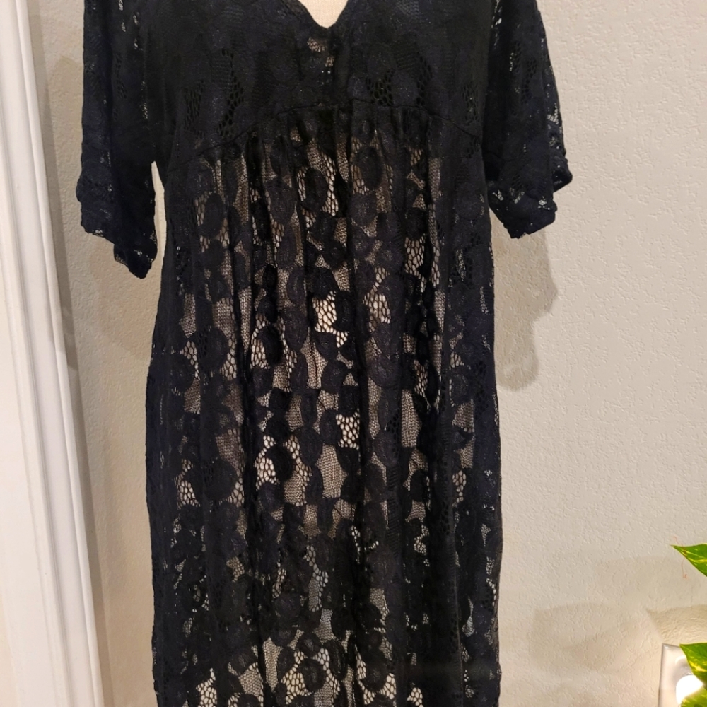 Sexy Lace Swim Suit Cover Up